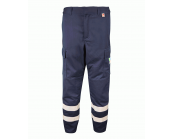 Navy FR ARC Inherent  combat trousers with FR Hi-Vis tapes